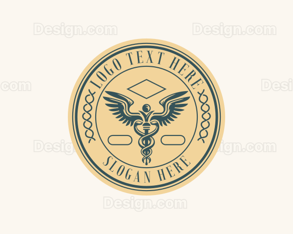 Healthcare Wellness Pharmacy Logo