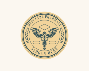 Healthcare Wellness Pharmacy  logo design