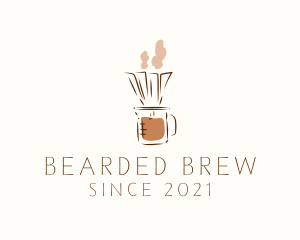 Brewed Coffee Filter logo design