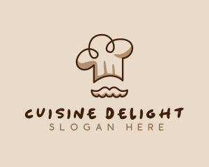 Gourmet Cuisine Toque logo design