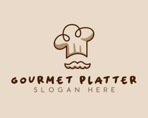 Gourmet Cuisine Toque logo design