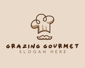 Gourmet Cuisine Toque logo design