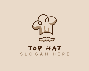 Gourmet Cuisine Toque logo design