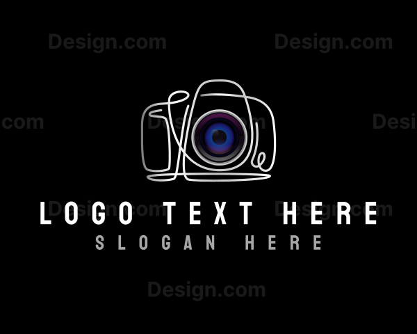 Camera Photography Lens Logo