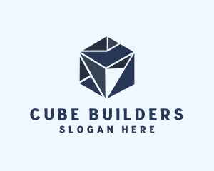 Tech Gaming Cube  logo design