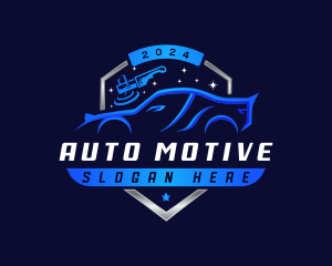 Car Mechanic Auto Detailing logo design