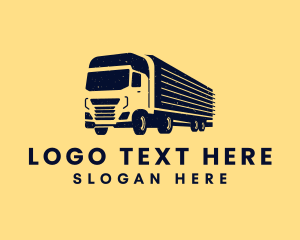 Freight Courier Truck logo