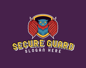 Gaming Owl Shield Logo