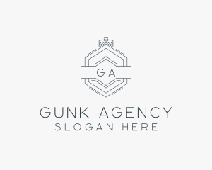 Upscale Brand Crown logo design