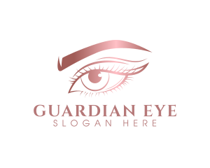 Feminine Beauty Eye logo design