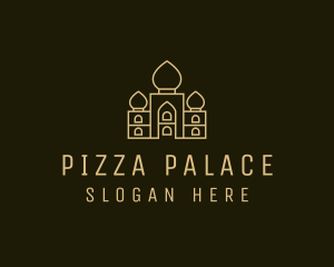 India Palace Structure logo design