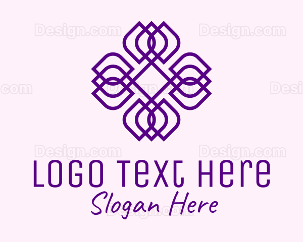 Elegant Floral Pattern Logo