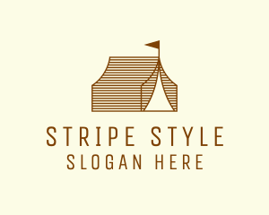 Rustic Camp Tent logo