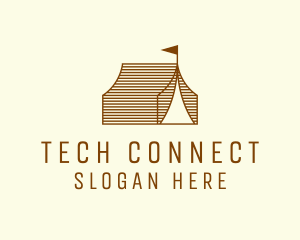Rustic Camp Tent logo
