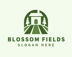 Green House Field logo design