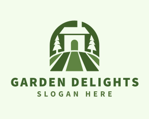 Green House Field logo design