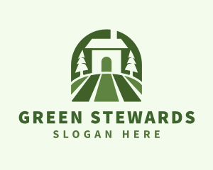 Green House Field logo design