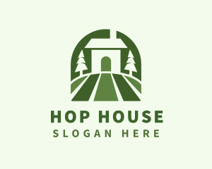 Green House Field logo design