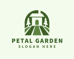 Green House Field logo design