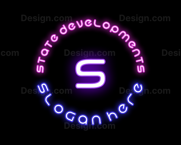 Neon Club Business Logo