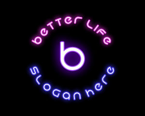 Neon Club Business logo design