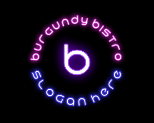 Neon Club Business logo design