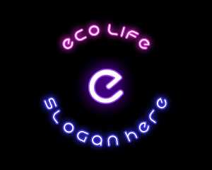 Neon Club Business logo design