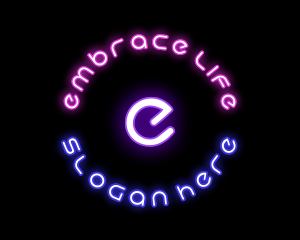 Neon Club Business logo design