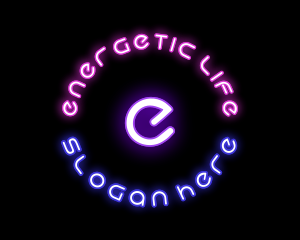 Neon Club Business logo design