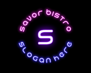 Neon Club Business logo design