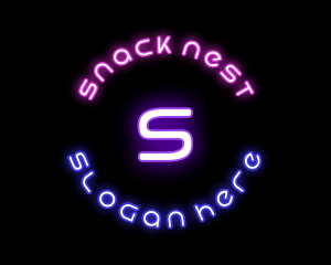 Neon Club Business logo design