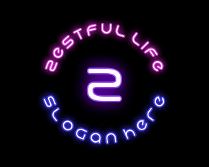 Neon Club Business logo design