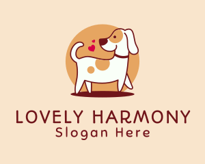 Cute Dog Love logo