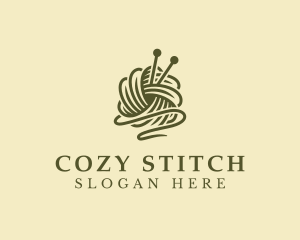 Handicraft Crochet Yarn logo design