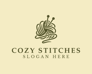 Handicraft Crochet Yarn logo design