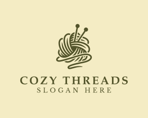 Handicraft Crochet Yarn logo design