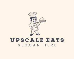 Retro Chef Restaurant logo design