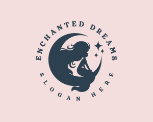 Fantasy Mermaid Moon logo