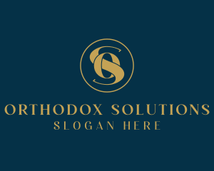 Luxury Fashion Circle logo design