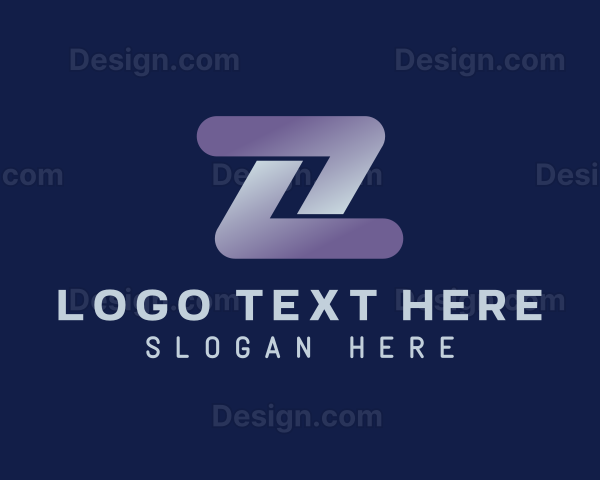 Tech Advertising Letter Z Logo