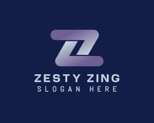 Tech Advertising Letter Z  logo design