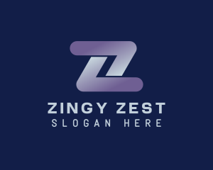 Tech Advertising Letter Z  logo design