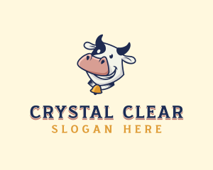 Cow Dairy Livestock logo design