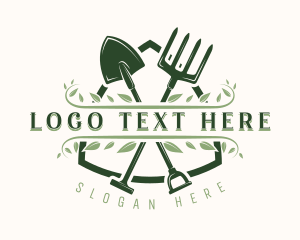 Landscape Gardening Agriculture Logo