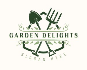 Landscape Gardening Agriculture logo design