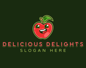 Apple Fresh Fruit logo design