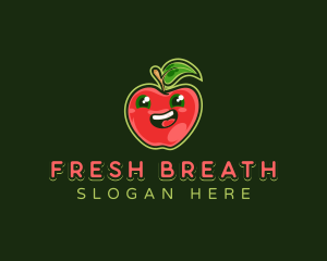 Apple Fresh Fruit logo design