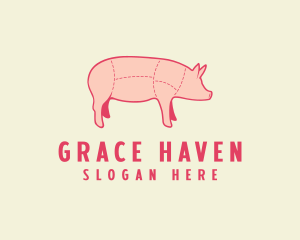 Pig Butcher Meat logo