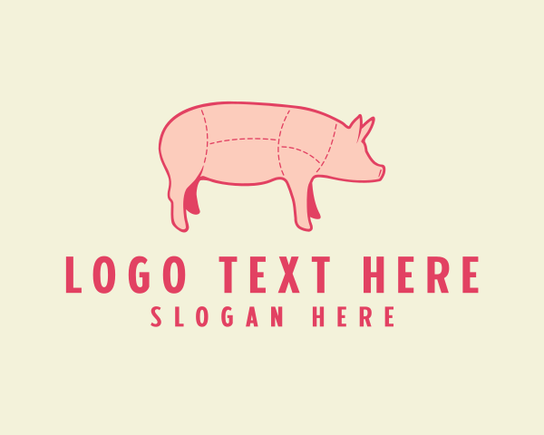 Swine logo example 4