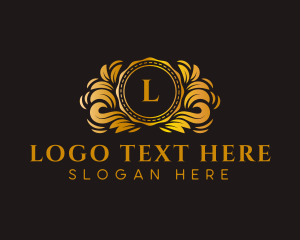 Vintage Luxury Ornament Logo